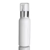 100 ml di atomizzatore bianco vuoto Atomizzatore di plastica Spray Botttion Bottiglia Dimensione di viaggio Cosmetica Contenitore Cosmetico per olio essenziale Toneri per la pelle Essenziale MCLD