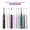 Zahnbürstenkopf Sonic Elektrische Zahnbürstenköpfe für Xiaomi SOOCAS X3 X5 X3U X1 V1 V2 SOOCARE Borsten-Ersatzdüsen mit Antistaubkappe 231121