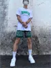 Designerkläder Rhude Trendiga amerikanska shorts Herr Quarter Up Basketbyxor Snabbtorkade High Street Sport Fritidsbyxor Par Joggare Sportkläder