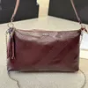 Mulheres de luxo crossbody designer saco retro hobo couro acolchoado bolsa luxo clássico versátil axilas fanny pacote prata hardware mala noite embreagem 35cm