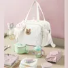 Diaper Bags Baby Organizer Maternity Bag Portable Cute Cartoon Multifunction Large Capacity Nylon Mom Travel Tote with Pendant 231122