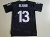 Fotboll 13 Willie Beamen Movie Jerseys Alla givna söndag Miami Sharks Jamie Foxx Sömt andningsföretag Färg Black Away White College Vintage University Sale