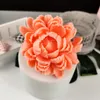 Bakvormen pry 3D bloem chrysanthemum schimmel siliconen zeep schimmelgereedschap kaarsen zeep maken moldhars klei bakgereedschap milieuvriendelijk 230421