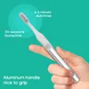 Toothbrush XFU 2102 Portable Travel Sonic Electric with Battery Power Aluminum Handle Dupont Replacement Brush Head Available 230421