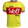Maillot de cyclisme de l'équipe Cycle Wolf, vêtements de vélo de route, d'équitation, de moto, V22368, 2022