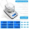 Mätverktyg 0001G Precision Electronic Scales 100G50G USB Laddning Digital Weading Smyckeskala Portable Lab Weight Milligram Scale 230422