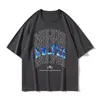 남성 Tshirts darc 스포츠 대형 브랜드 그래픽면 T 셔츠 여름 검은 고전 Tshirts 짧은 슬리브 오네 티 티 탑 S3XL 230422