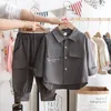 Kleidungssets Dro Kinderkleidung Jungen Frühlingsset Für Baby Mädchen Kleidungsset Jacke Und Hose Kinder Sportanzug Outfits 230422