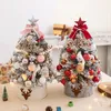 クリスマスの装飾45/60cmライト付きミニクリスマスツリー