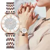 Wristwatches YOLAKO Brand Women Watch Stainless Steel Full Diamond Wrist Watches Casual Luxury Ladies Quartz Clock Relogio Feminino