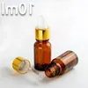 10ml Amber Cam Esansiyel Yağ Pipet Şişeleri Sıvı Reaktif Dağıtım Şişeleri Parfüm Şişeleri 768 PCS Toptan Ücretsiz Nakliye Houje