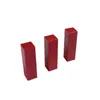Lipstick Tube Packaging Bottle 12.1mm DIY Square Shape Red Magnetic Cosmetic Container Portable Empty Plastic Makeup Lip Blam Tubes
