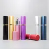 5ml Mini Spray Perfume Bottle Travel Refillable Empty Cosmetic Container of Disinfection, Pure Dew, Atomizer Aluminum Refillable Bottle Rwcp