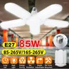 Ceiling Lights 20000LM 5 1 Blades Deformable LED Garage Light Adjustable Shop Lamp For Warehouse Workshop Lighting