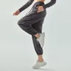 Calças ativas all-match básico ginásio yoga fitness correndo tornozelo-banded feminino bolso inclinado cordão solto jogger ropa de mujer