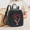 Backpack Vintage Casual Fashion Women Travel Bags Cobra Print Organizer School Bag Mini Shoulder Shopping Reusable Foldable