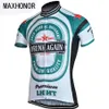 mens cycling top jersey beer jersey Cycling Clothing bicycle wear maxhonor bike wear Retro can be custom305o