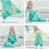 Pigiama MICHLEY Halloween Cartoon Baby Sacco nanna Sacco senza maniche Inverno Indossabile Coperta Sleepwear Sleepwear For Girl Boy 1 6T 231122