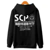 Heren Hoodies Sweatshirts 2021 Scp Foundation 3D Hoodie Sweatshirt Dames/Mannen Hip Hop Dunne Hoodie voor Tieners Jongen Trui Hiphop Hoodies KledingL231122