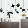 Game Handle Sticker Home Decal Posters PVC Mural Video Game Sticker Gamer Room Decor JS22279T