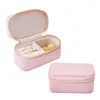 Jewelry Pouches 2023 Luxury Personal Box Travel Portable Small Ring Zipper Pocket Style Storage