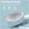 Lint Remover New Cat Dogs Pet Comb Grooming Floating Removes Short Masr Goods For Cats Dog Cleaning Drop Delivery Home Garden Housekee Dhetw