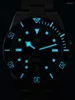 Наручные часы Watchdives X San Martin SN0121T 39 мм Титановые часы для дайвинга Сапфировый керамический безель 300 м BGW-9 Luminous NH35 Автоматические наручные часы