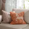 Pillow Croker Pferd 45 x 45 cm Kaschmir-Überwurfkissen-Kissenbezug – Pferdemuster, weiche Couch-Sofa-Kissenbezüge für Wohnzimmer 231122