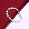 Charm Bracelets Low Price Arrival Silver Plated Bracelet For Women Classical Jewelry Bridal