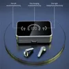 Nya TWS Wireless Bluetooth 5.3 Earphone HD Call Headset Sports Buller Reduction Hörlurar med LED Power Display