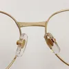 تصميم أزياء جديد نظارات بصرية 0405 Round K Gold Frame Shape Retro Simply and Elegant Style Eyewear مع Box يمكن أن تفعل عدسات طبية