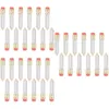 Storage Bottles 36 Pcs Clear Lipglosses Empty Lip Gloss Container Bulk Refillable Cute Tubes Travel