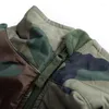 Hunting Jackets Men's Tactical Jacket Coat Fleece Camouflage Military Parka Combat Army Outdoor Outwear Lightweight Paintball