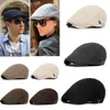 Berets Men's Sboy Gatsby Cap Ivy Hat Golf Driving Flat Cabbies Beret Driver Hats AUBerets