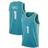 2023/24 12 Ja Morant 1 LaMelo Ball City Basquete Jersey Mens 10 Mike Bibby 3 Shareef Abdur-Rahim 50 Reeves Tyrone Bogues Larry Johnson Alonzo Luto Camisa Retro