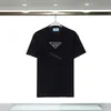 Tshirts męscy projektanci damskiej T koszule Wysokiej jakości Mans Designer Proadew Industry Diamond Triangle Znak Mężczyźni okrągłe szyi koszulki