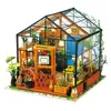 Accessoires de maison de poupée Robotime DIY Maison de poupée miniature en bois 1 24 Kits de construction de modèles de maison de poupée faits à la main Jouets pour enfants Adulte Drop 230422