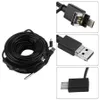 Złącze pionowe 20 m przenośny samochód Endoscope Kabel 5,5 mm USB wideo z wodoodpornym HD 720p do inspekcji rur 230422