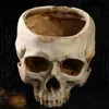 Ремесла из смолы, человеческий зуб, обучающий скелет, модель Хэллоуина, домашнего офиса, цветочный горшок, украшение в виде черепа 2206142538