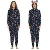 Familjsmatchande kläder pyjamas Set pappa mamma och jag romper julfest far mor dotter son barn jumpsuit kläder 231122