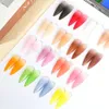 Acrylpoeders Vloeistoffen 16 kleuren Gradiënt Nagelpoeder Solid Magic Glitter Neon Chrome Rubbing Dust Ombre Manicure Polish Pigment DIY Decoratie BES100 231121
