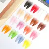 Acrylic Powders Liquids 16 Colors Gradient Nail Powder Solid Magic Glitter Neon Chrome Rubbing Dust Ombre Manicure Polish Pigment DIY Decoration BES100 231121