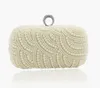 Evening Bags Pearl Clutch Bags Women Purse Ladies white Hand Bags Evening Bags for Party Wedding black Shoulder Bag Bolsa Feminina 231122