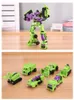 Действие -фигуры преобразование 6 в 1 модель мини -разрушитель 21 см. Фигура Робот Робот Пластиковые игрушки подарок ребенок 230422