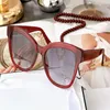 Diseñador de lujo Nuevos hombres y mujeres Gafas de sol Cadena de cuentas de primavera para mujeres 5487 Últimas ventas Moda Celebrity Blogger Star Brand Design Frame Eyewear