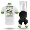 2022 Turtle White Cycling Jersey Set Summer Mountain Rower Clothing Pro Rowery Sportswear Suit Maillot Ropa Ciclismo335Q