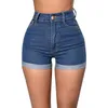 Shorts actifs femmes Sexy taille haute Zipper Denim Jeans pantalons femmes salopette conseil pour nager