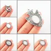 Charms Fashion Animal Tortoise Flower Shield 13 18mm Bilderrahmen Tibetan Silver Plated Pendants For Gifts Jewelry