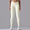 Actieve broek Naadloos gebreide yoga dames V-vormige sportlegging met hoge taille Sexy BuLift Workout-legging Ademende sportkleding