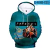 Felpe con cappuccio da uomo AMICI 3D stampato per donna/uomo TV Show Sarò lì per te Felpa con cappuccio Felpa in pile moda Giacca calda Cappotto streetwear